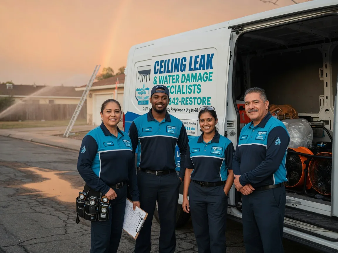 Ceiling Leak Cleanup company in Victoria, TX